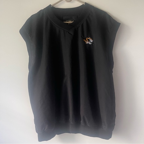 University of Missouri Mizzou Tigers Black Vest Size XL - Picture 2 of 9